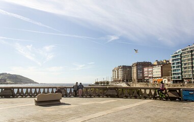 Paseo marítimo de A Coruña, Galicia