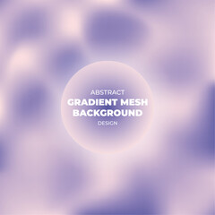 Abstract Gradient Mesh Background or Backdrop Design in Multi Color (Purple, Withe, Blue) with Editable Vector File
