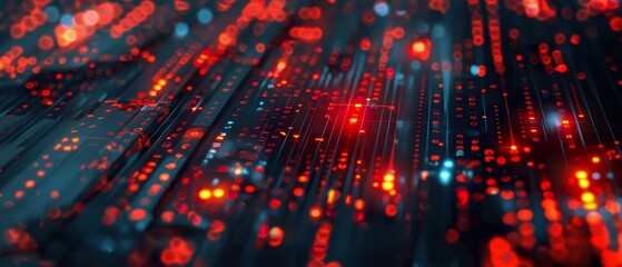 Fiery central orb with radiating light particles creates vibrant depiction of a supernova or a digital big bang in virtual space interstellar event where sparkling particles converge on a bright