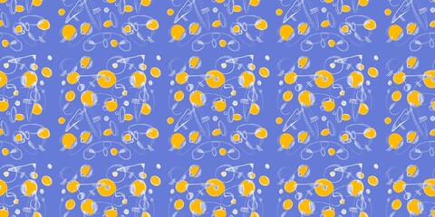 Hand drawn geomethic seamless pattern illustration graphic shaper colorful vivid