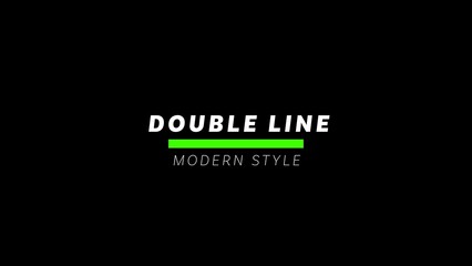 Modern Animated Two Lines Text Reveal  - obrazy, fototapety, plakaty