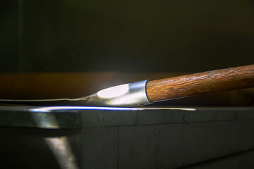 Pizza Peel in the Glow