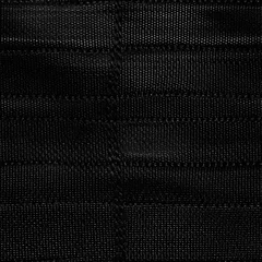 Fotobehang cordura fabric black with stitches no folds texture © lucas