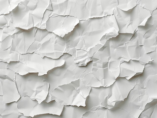The image is a close up of a piece of paper with a lot of holes and tears. AI.