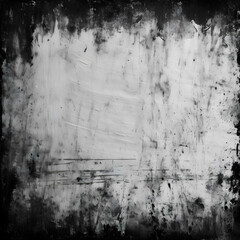 tileable texture of dirty brush strokes, smudges, dry grainy smudges all over the frame, detailed, black and white, no vignette, flat, uniform light, substance designer