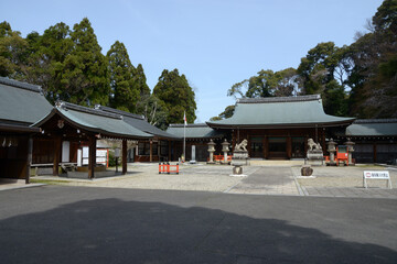 京都霊山護国神社　境内　京都市東山区