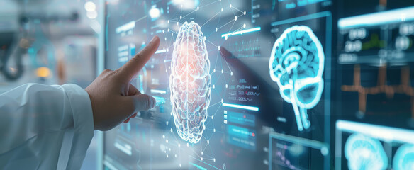 Doctor's Guidance Enhances AI Interface Brain Data Display