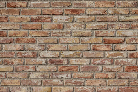 Fototapeta Old red brick wall, mur ściana z czerwonej cegły 