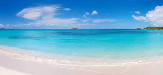 Fototapeta na wymiar Spectacular Seascape: Captivating Ocean Horizon and Azure Heaven