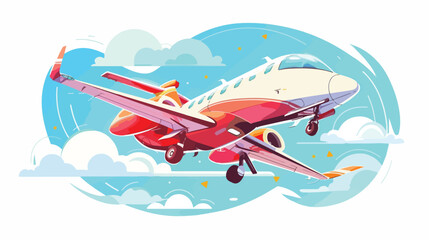 Jigsaw puzzle game with pilots flying jet illustrat