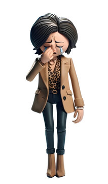 Personnage en p&acirc;te &agrave; modeler :