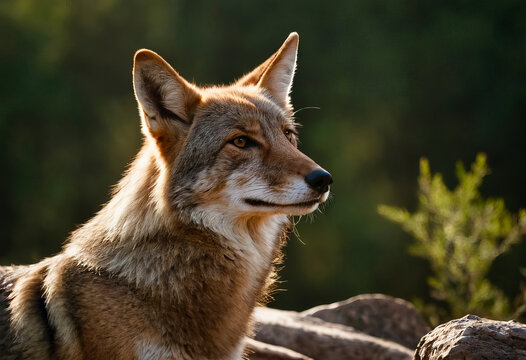 The coyote, a cunning canine native to North and Central America, is often mistaken for its larger cousin, the wolf