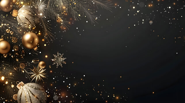 Bolas de natal, &aacute;rvore de natal, estrelas brilhantes, celebra&ccedil;&atilde;o feriado comemora&ccedil;&atilde;o natal ano novo decora&ccedil;&atilde;o