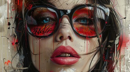 Graffiti, vibrant expression of urban culture, showcasing the creativity and artistic flair found in the colorful world of street art and spray paint masterpieces