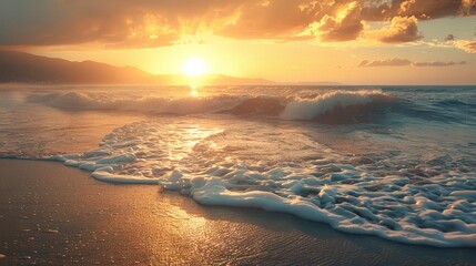 beach in summer