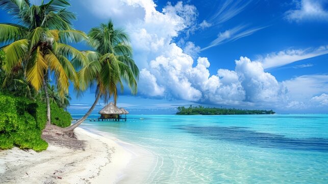 Islands Ocean Tropical Beach