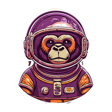 Simios astronautas