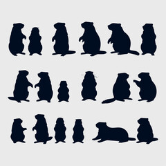 groundhog silhouette collection design