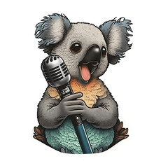 Singing Koala generative AI