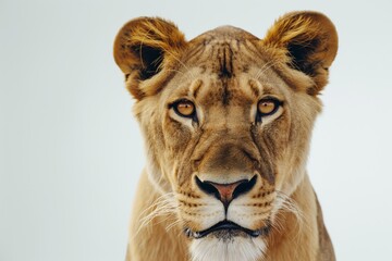 close up of a lion - obrazy, fototapety, plakaty