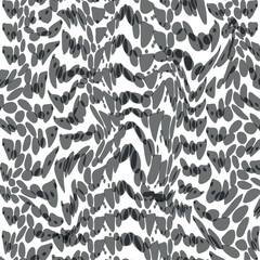 Transparent spots form a dense texture