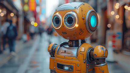 blog eyechatch image of chat bot for smartphone,generative ai