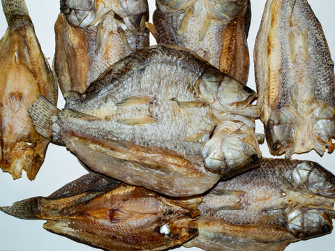 Jabiracas, are dehydrated Trairas, a genus of carnivorous freshwater fish in the family Erythrinidae, scientific name: Hoplias.