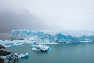 Perito Moreno glacier in Argentinian Patagonia - obrazy, fototapety, plakaty