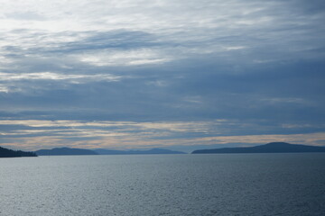 Obraz premium clouds over the ocean