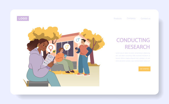 Conducting Research concept.