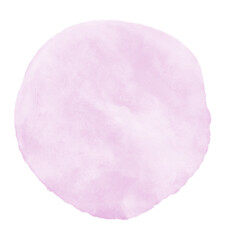 Watercolour Circle Abstract Shape