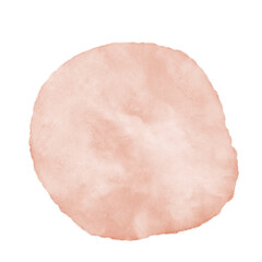 Watercolour Circle Abstract Shape