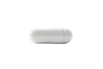 White Pill Isolated