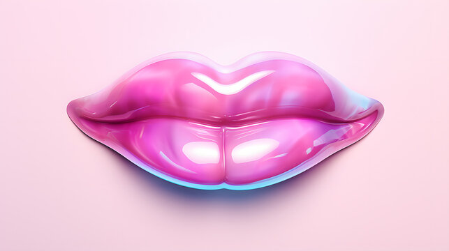 Lip Gloss beauty icon 3d