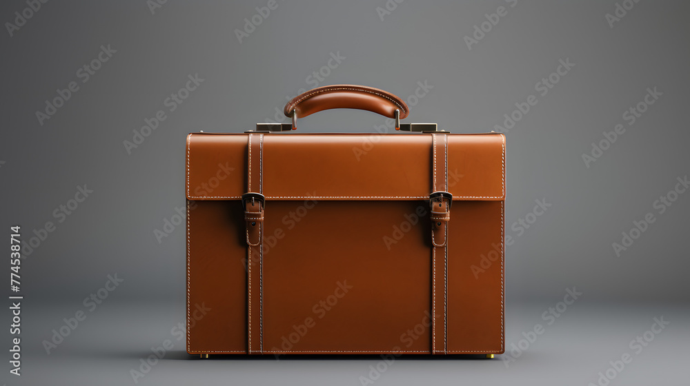 Canvas Prints 3d briefcase