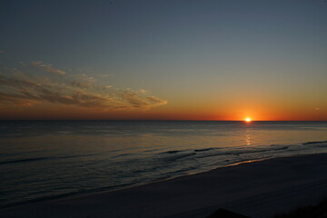 Obraz premium sunset on the beach