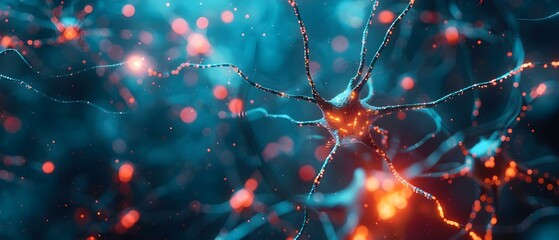 Mapping Neuronal Activity in the Cortex Using Optogenetics for Alzheimer's Disease Research. Concept Optogenetics, Brain Mapping, Neuronal Activity, Cortex, Alzheimer's Disease Research - obrazy, fototapety, plakaty