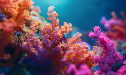 The Detailed Beauty of a Coral Reef, Generative AI