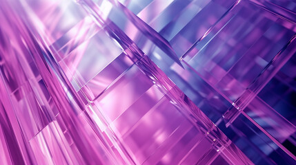 Purple Geometric Crystal Background