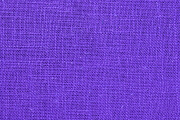 purple hemp viscose natural fabric cloth color, sackcloth rough texture of textile fashion abstract background - 774553101