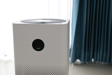 air purifier technology clean dust pm 2.5 in living room inside home for healthy care of respiratory system - 774553134