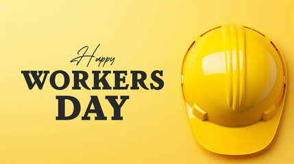 Happy Labor Day. May Day Workers Day Poster Design. Suitable for Template Poster, Banner, Flyer, Greeting Card etc