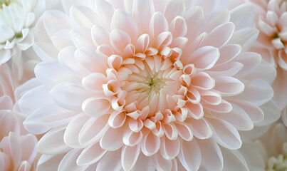Close-up of chrysanthemum,Generative AI