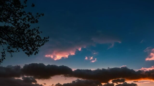 evening sky background