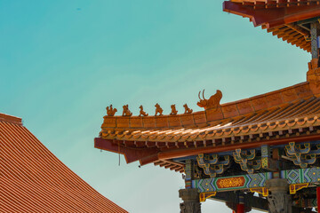 chinese temple roof