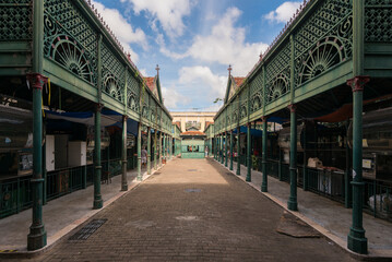 Municipal Market, Part of the Ver o Peso Complex, Used as Meat Market in Belem City in North of Brazil