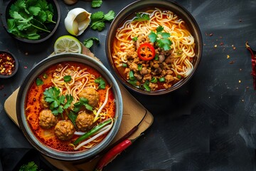 Thai Noodle with Stewed Pork