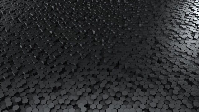 hexagon Motion Design background video 