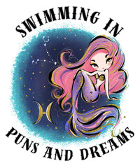 Swimming In Puns And Dreams. pisces astrology