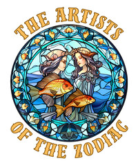 The Artists Of The Zodiac. pisces astrology